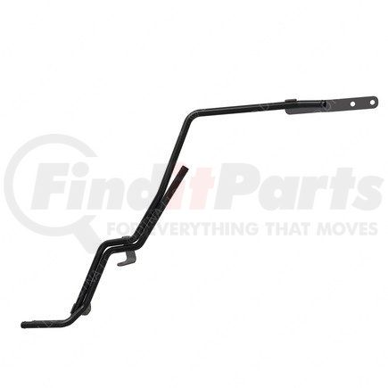 A04-27682-000 by FREIGHTLINER - Engine Coolant Pipe - Black, Steel Tube Material