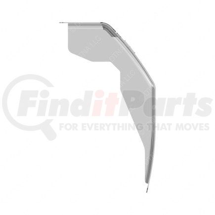 A04-27868-005 by FREIGHTLINER - Fuel Tank Cover - Left Side, Aluminum, 24.57 in. x 10 in.