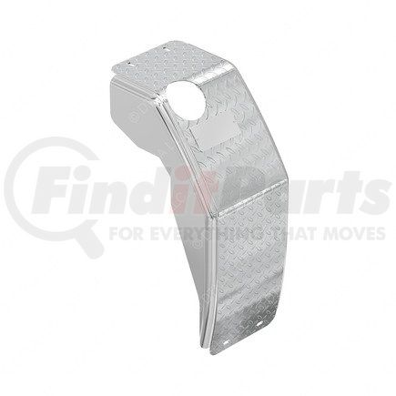 A04-27868-007 by FREIGHTLINER - Fuel Tank Cover - Left Side, Aluminum, 24.57 in. x 10 in.