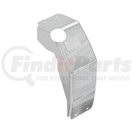 A04-27868-014 by FREIGHTLINER - Fuel Tank Cover - Left Side, Aluminum, 24.57 in. x 10 in.