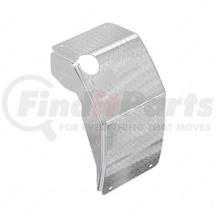 A04-27869-012 by FREIGHTLINER - Fuel Tank Cover - Left Side, Aluminum, 24.57 in. x 14.37 in.