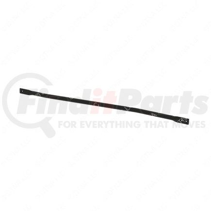 A04-28545-000 by FREIGHTLINER - Exhaust Stack Stay Rod - Steel, Black