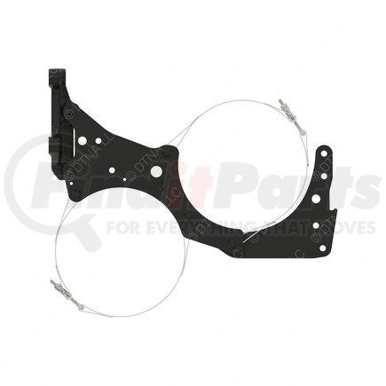 A04-33151-000 by FREIGHTLINER - Exhaust After-Treatment Device Mounting Bracket - Black