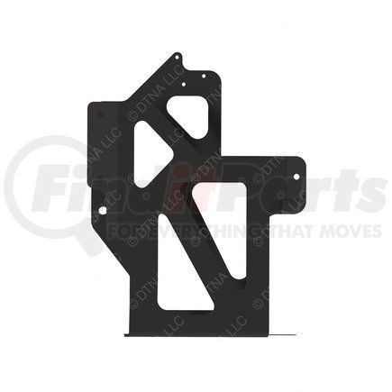 A04-33476-000 by FREIGHTLINER - Diesel Exhaust Fluid (DEF) Tank Bracket - Steel, Black, 4.78 mm THK