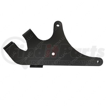 A04-33934-000 by FREIGHTLINER - Exhaust After-Treatment Device Mounting Bracket - Steel, Black, 0.19 in. THK