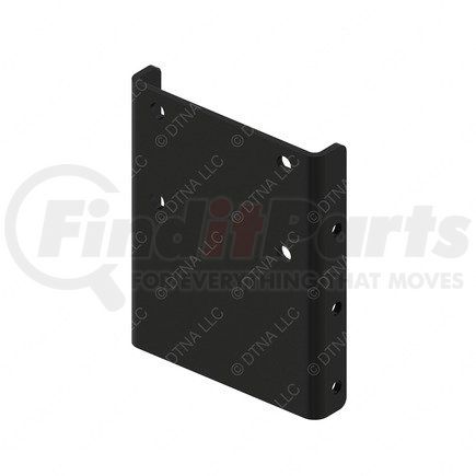 A04-33940-000 by FREIGHTLINER - Diesel Exhaust Fluid (DEF) Tank Bracket - Steel, Black, 7.94 mm THK