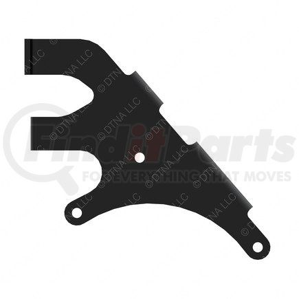 A04-34146-000 by FREIGHTLINER - Exhaust After-Treatment Device Mounting Bracket - Steel, Black, 0.19 in. THK