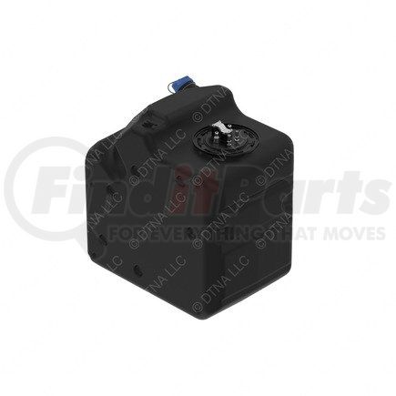 A04-34274-001 by FREIGHTLINER - Diesel Exhaust Fluid (DEF) Tank - Left Side, Polyethylene, Black