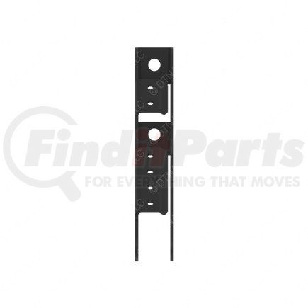 A04-34538-001 by FREIGHTLINER - Exhaust After-Treatment Device Mounting Bracket - Steel, Black, 1.19 in. THK