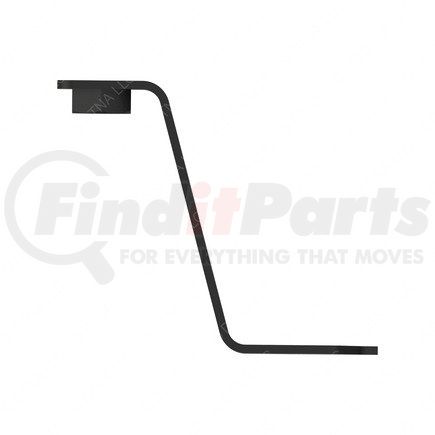 A04-31676-001 by FREIGHTLINER - Diesel Exhaust Fluid (DEF) Tank Bracket - Steel, Black, 0.09 in. THK