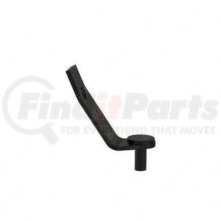 A04-32151-000 by FREIGHTLINER - Engine Coolant Pipe Bracket - Steel, Black, 0.11 in. THK