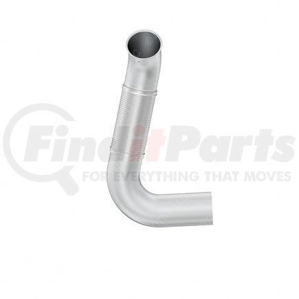 A04-32519-000 by FREIGHTLINER - Exhaust Pipe - Left Hand, S60, 3 Deg, W/Pyro