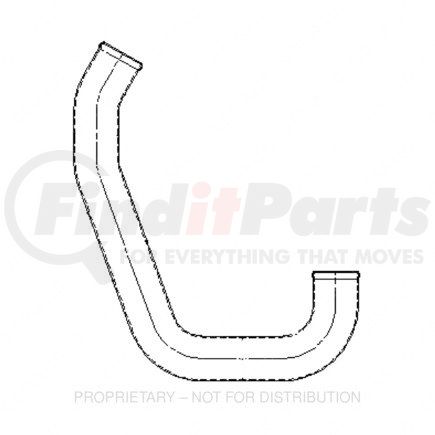 A0515477000 by FREIGHTLINER - Radiator Coolant Hose - Inlet Engine
