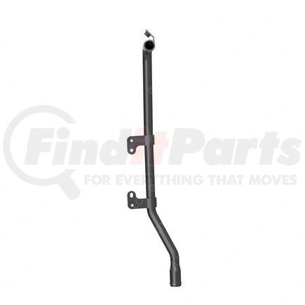 A05-18445-001 by FREIGHTLINER - Radiator Shunt Line - Steel, Black