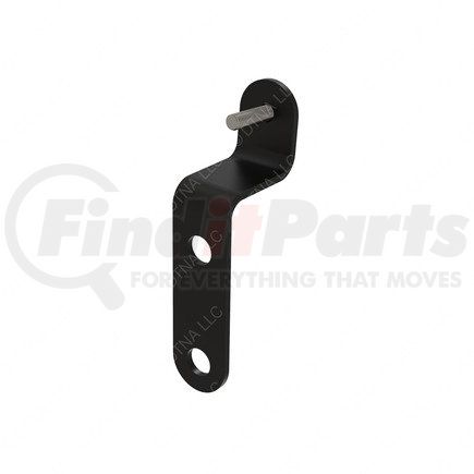 A05-18498-000 by FREIGHTLINER - Radiator Coolant Hose Bracket - Steel, Black, 0.19 in. THK