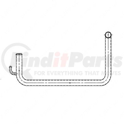 A05-16937-000 by FREIGHTLINER - Engine Coolant Hose - Steel