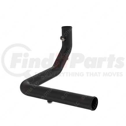 A05-17520-000 by FREIGHTLINER - Engine Coolant Water Outlet Tube - Steel, Black