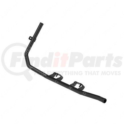 A05-18499-001 by FREIGHTLINER - Radiator Shunt Line - Steel, Black