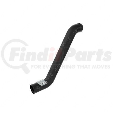 A05-18537-000 by FREIGHTLINER - Engine Coolant Water Outlet Tube - Steel, Black