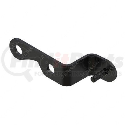 A05-18571-000 by FREIGHTLINER - Radiator Coolant Hose Bracket - Steel, Black, 0.19 in. THK