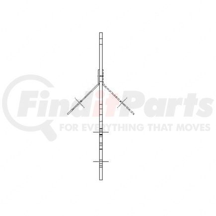 A05-20565-004 by FREIGHTLINER - Radiator Recirculation Shield Seal - Right Side