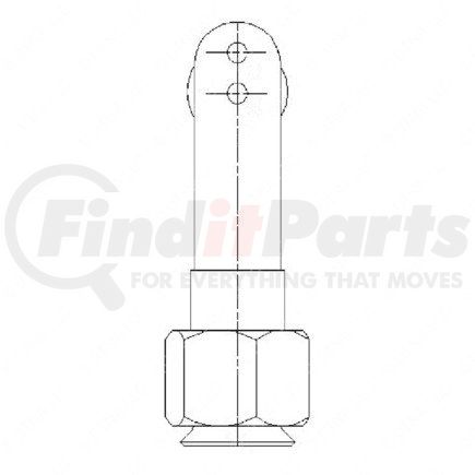 A05-20626-000 by FREIGHTLINER - Radiator Shunt Line - Steel