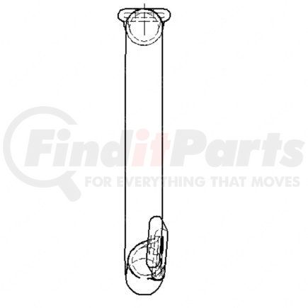 A05-22522-000 by FREIGHTLINER - Radiator Guard Strut