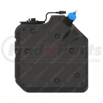 A04-35191-007 by FREIGHTLINER - Diesel Exhaust Fluid (DEF) Tank - Left Side, Polyethylene, Black