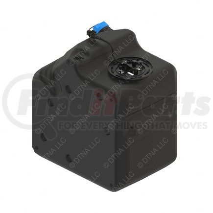 A04-35191-001 by FREIGHTLINER - Diesel Exhaust Fluid (DEF) Tank - Left Side, Polyethylene, Black