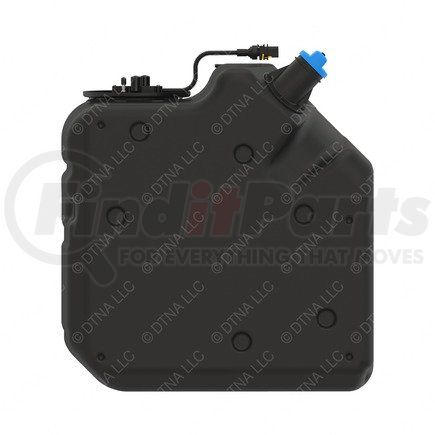 A04-35191-005 by FREIGHTLINER - Diesel Exhaust Fluid (DEF) Tank - Left Side, Polyethylene, Black