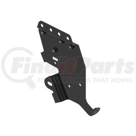 A04-35464-000 by FREIGHTLINER - Diesel Exhaust Fluid (DEF) Tank Bracket - Steel, Black, 0.11 in. THK