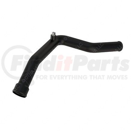 A05-27392-001 by FREIGHTLINER - Engine Coolant Water Outlet Tube - Steel, Black