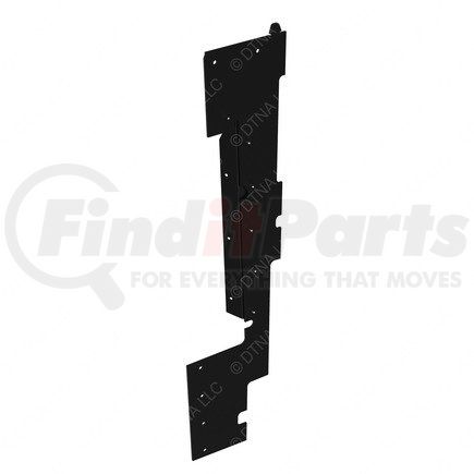 A05-28157-000 by FREIGHTLINER - Radiator Support Baffle - Left Side, Aluminum, 987.34 mm x 273.14 mm