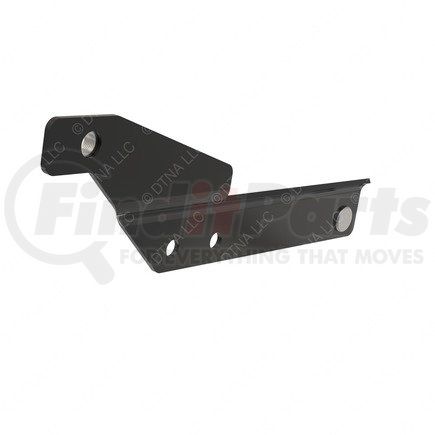 A0528409000 by FREIGHTLINER - Radiator Surge Tank Mounting Bracket - Steel, Black, 0.13 in. THK