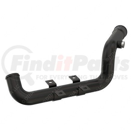 A05-27903-000 by FREIGHTLINER - Engine Water Pump Outlet Pipe - Steel, Black