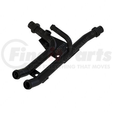 A05-29024-000 by FREIGHTLINER - Heater Plumbing Manifold - Steel, Black