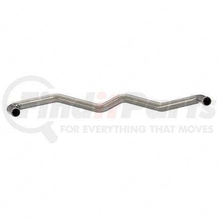 A05-29167-000 by FREIGHTLINER - Heater Return Pipe - Steel, Black