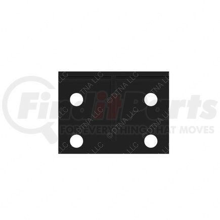 A0523174000 by FREIGHTLINER - Booster Pump Bracket - Steel, Black, 0.19 in. THK