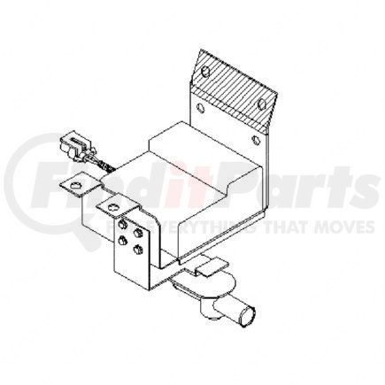 A0523625000 by FREIGHTLINER - Heater Coolant Flow Control Valve - RH Mounting Location