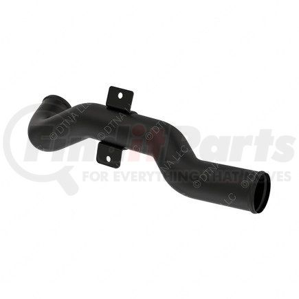A05-24990-000 by FREIGHTLINER - Engine Coolant Water Outlet Tube - Steel, Black