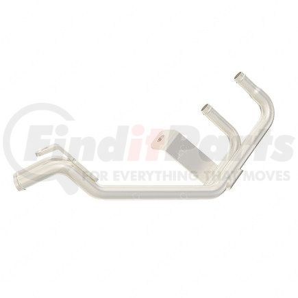 A05-30252-200 by FREIGHTLINER - HVAC Heater Pipe - Zinc Plated Finish