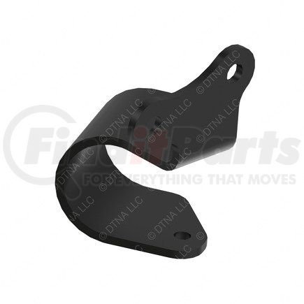 A05-30589-000 by FREIGHTLINER - Radiator Coolant Hose Bracket - Steel, Black, 0.17 in. THK