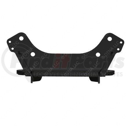 A05-30379-000 by FREIGHTLINER - Radiator Support Bracket - Steel, Black, 443.5 mm x 211.4 mm, 0.19 in. THK