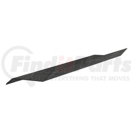 A05-30411-000 by FREIGHTLINER - Radiator Recirculation Shield - Steel, Black, 1.91 mm THK