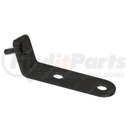 A05-31881-000 by FREIGHTLINER - Radiator Support Bracket - Steel, Black, 4.76 mm THK