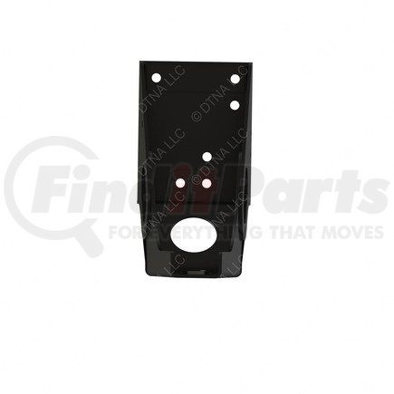 A05-32025-000 by FREIGHTLINER - Radiator Support Bracket - Steel, Black, 0.25 in. THK