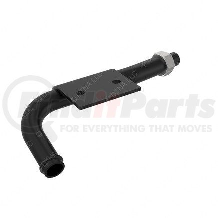 A0532081000 by FREIGHTLINER - Heater Plumbing Manifold - Steel, Black