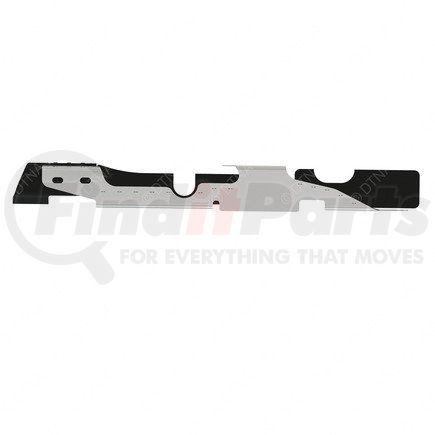 A05-32131-000 by FREIGHTLINER - Radiator Support Baffle - Left Side, Rubber, 749 mm x 189.08 mm, 4.76 mm THK