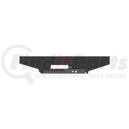 A05-32192-000 by FREIGHTLINER - Radiator Recirculation Shield - Glass Fiber Reinforced With Rubber, Black, 2308.7 mm x 440.5 mm
