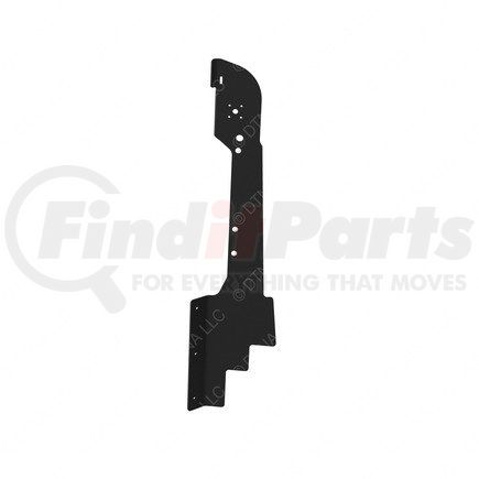 A05-29480-001 by FREIGHTLINER - Radiator Recirculation Shield - Right Side, EPDM (Synthetic Rubber), 1081.43 mm x 149.65 mm